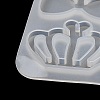 Crown Glasses Lock Pendant DIY Silicone Molds SIMO-C012-01C-6