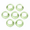 Transparent Acrylic Finger Rings RJEW-T010-05D-1