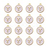 Golden Plated Alloy Charms ENAM-S118-01Y-2