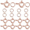 10Pcs 925 Sterling Silver Spring Ring Clasps STER-CN0001-22RG-1