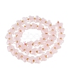Natural Rose Quartz Beads Strands G-N371-10A-07-3