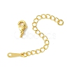 SHEGRACE Brass Curb Chain Extender XGR0150G-165G-2