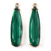 Transparent Glass Pendants GLAA-T007-15D-3