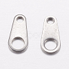 Non-Tarnish 201 Stainless Steel Chain Tabs X-STAS-F149-16P-C-2