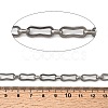 304 Stainless Steel Rectangle Link Chains CHS-Z007-15P-2