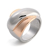 304 Stainless Steel Wide Finger Ring for Unisex RJEW-Z076-03P-04-4