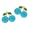 2Pcs Alloy Cherry Charms FIND-TA0009-30B-2