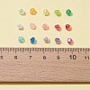 4200Pcs 15 Colors Bicone AB Color Plated Eco-Friendly Transparent Acrylic Beads TACR-FS0001-25-6
