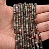 Natural African Bloodstone Beads Strands G-L635-A28-4x2mm-2
