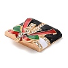Christmas Zinc Alloy Rhinestone Pendnats PALLOY-K008-02C-KCG-3
