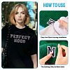 4 Bags 72Pcs Polyester Thread Cloth Patch PATC-TA0001-33-8