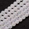 Natural White Agate Bead Strands X-G-G880-03-8mm-1
