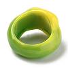 Resin Finger Rings X-RJEW-Z007-05B-2
