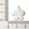 Non-Tarnish 304 Stainless Steel Pendants STAS-Q301-20P-3