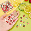 100Pcs 10 Style Alloy Enamel Pendants ENAM-PH0002-57-3