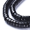 Natural Shungite Beads Strands G-L505-17B-2