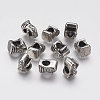 Ion Plating(IP) 304 Stainless Steel European Beads STAS-J022-023AS-2