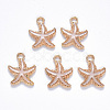 Alloy Enamel Pendants ENAM-S121-023D-2