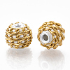 Handmade Indonesia Beads IPDL-F027-04K-2