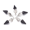Obsidian Pendants G-O194-15-1