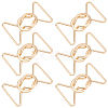 6Pcs Alloy Belt Buckles FIND-BC0004-73G-1