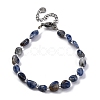 Natural Sodalite Beaded Bracelets for Women G-P563-07P-12-4