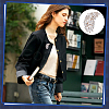 2Pcs Flower Alloy Rhinestone Brooch JEWB-FG0001-70C-5