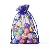 Organza Drawstring Jewelry Pouches OP-I001-B07-3