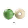 160Pcs 4 Colors Farmhouse Country and Rustic Style Painted Natural Wood Beads WOOD-LS0001-01I-3