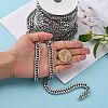 Tarnish Resistant 201 Stainless Steel Double Link Chains CHS-A003E-2.0mm-4