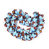 Handmade Lampwork Enamel Beads LAMP-T023-23F-2