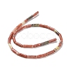 Natural Plum Blossom Jasper Beads Strands G-F247-54-3