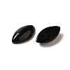 Synthetic Black Stone Cabochons G-F772-01B-09-2