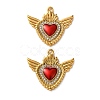 304 Stainless Steel Enamel Pendants STAS-B100-01G-01-1