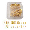 PandaHall Jewelry Brass Screw Clasps KK-PJ0001-03G-1