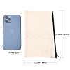 Blank DIY Craft Bag Canvas Pencil Pouch X-ABAG-G009-D01-4
