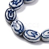 Handmade Blue and White Porcelain Beads PORC-I027-17B-3