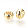 Brass Spacer Beads KK-R058-086G-1
