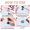 200Pcs 8 Styles Sealing Wax Particles DIY-CP0009-21-6