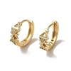 KC Gold Plated Brass Micro Pave Cubic Zirconia Hoop Earring EJEW-L271-01KCG-07-1