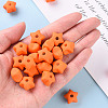 Acrylic Beads OACR-S039-01-84-5