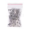 Tibetan Style Alloy Key Pendants TIBEP-X0001-02-AS-7