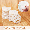 Plastic Ceiling Disc FIND-WH0036-38-5
