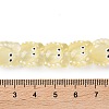 Transparent Glass Beads Strands LAMP-L078-010H-4