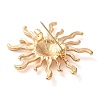 Sun Brooch JEWB-G034-02G-2