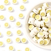 100Pcs Handmade Polymer Clay Beads CLAY-YW0002-52D-1