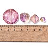 Two Tone Transparent Acrylic Beads OACR-Z041-18-4