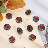 Gorgecraft 10 Sets Alloy Decorative Rivets DIY-GF0006-58-5