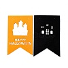 16Pcs 2 Color Flag Felt Ornaments LS-DIY-B054-02D-7