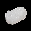 Natural White Jade Carved Pendants G-S384-01E-3
